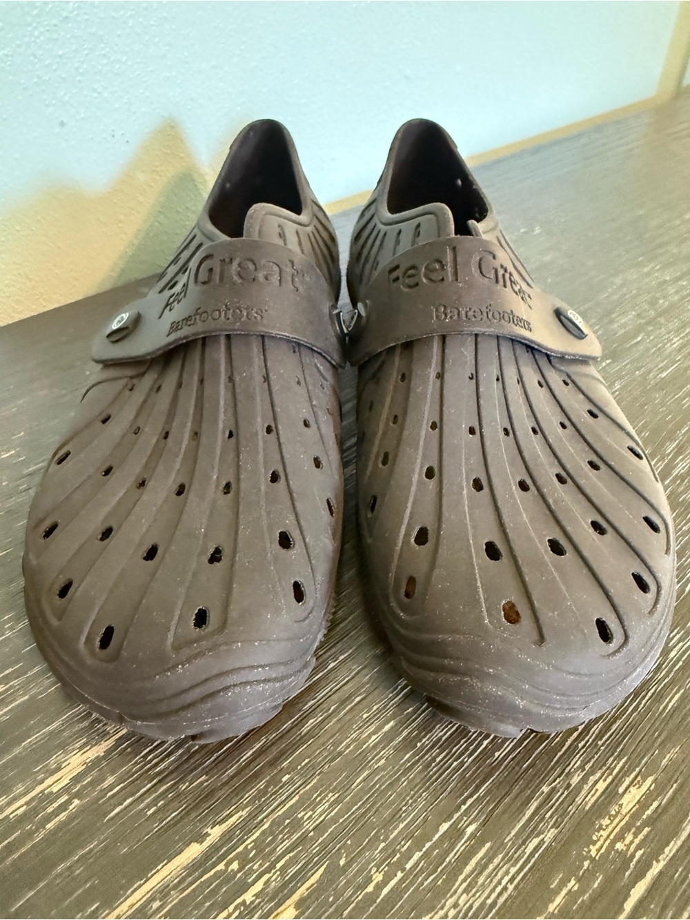 Feel Great Barefooters Slip-On Outdoor Shoes Dark Brown Size EU 41 Unisex